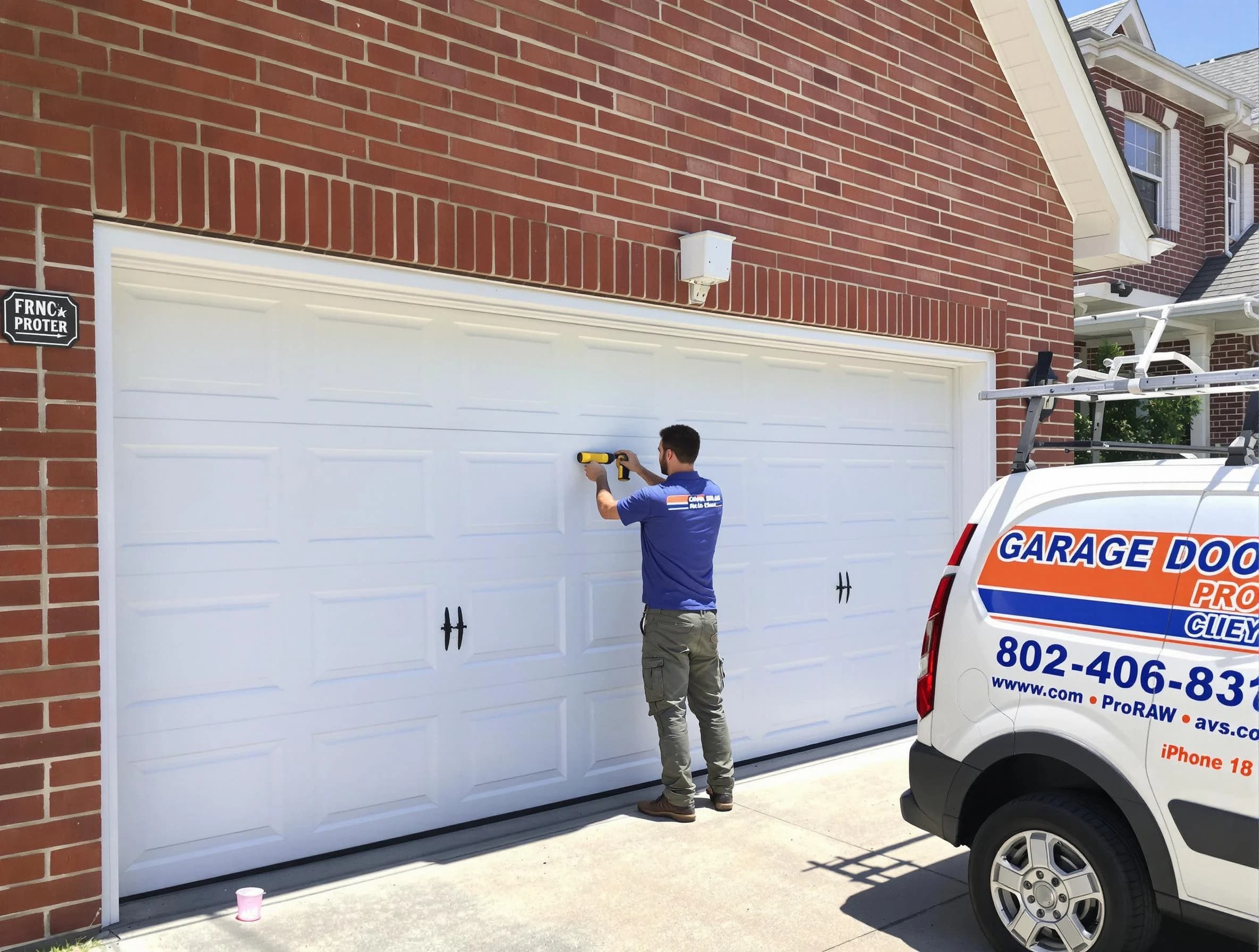 Local garage door repair service by Martinsville Garage Door Repair in Martinsville